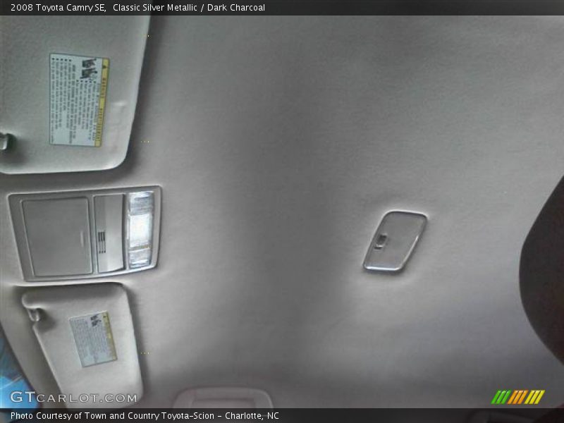 Classic Silver Metallic / Dark Charcoal 2008 Toyota Camry SE