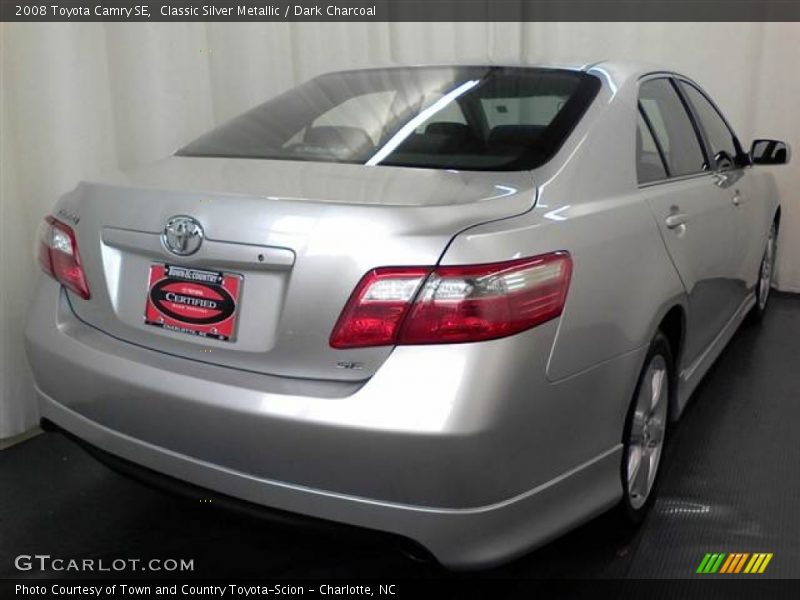 Classic Silver Metallic / Dark Charcoal 2008 Toyota Camry SE