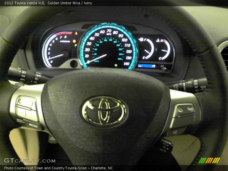 Golden Umber Mica / Ivory 2012 Toyota Venza XLE