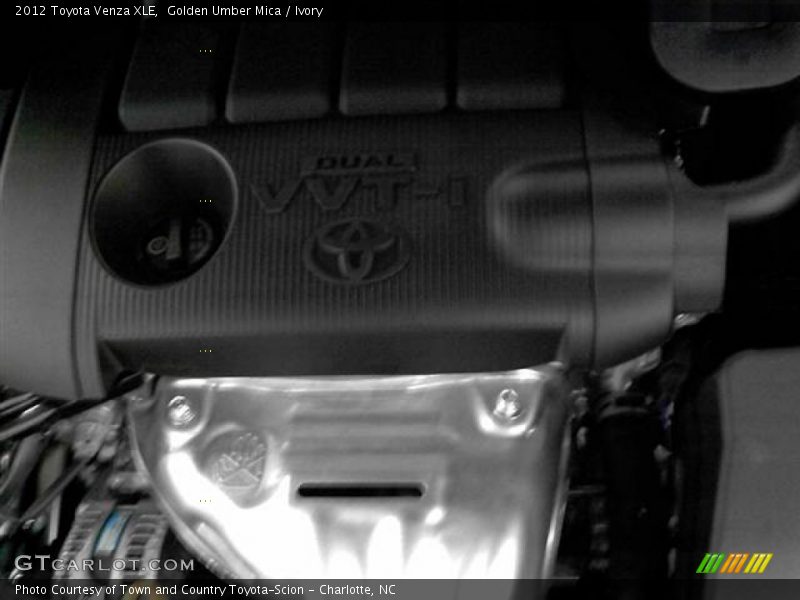 Golden Umber Mica / Ivory 2012 Toyota Venza XLE