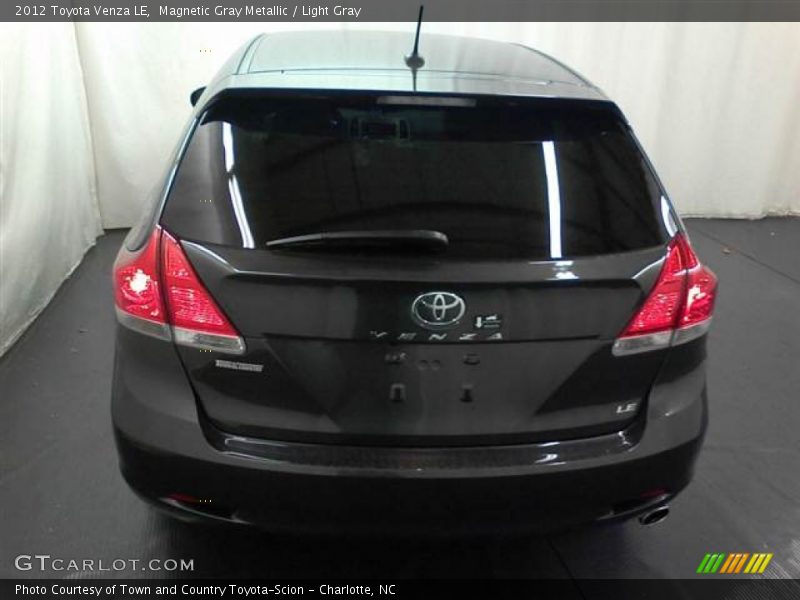 Magnetic Gray Metallic / Light Gray 2012 Toyota Venza LE