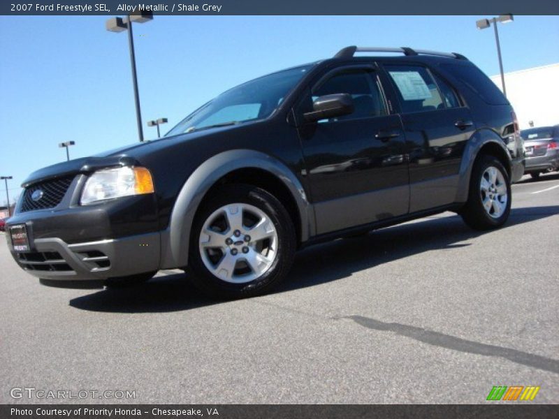 Alloy Metallic / Shale Grey 2007 Ford Freestyle SEL