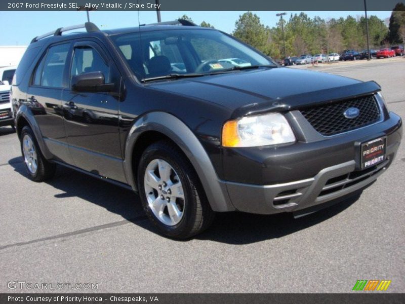 Alloy Metallic / Shale Grey 2007 Ford Freestyle SEL