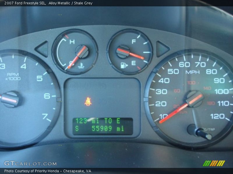 Alloy Metallic / Shale Grey 2007 Ford Freestyle SEL