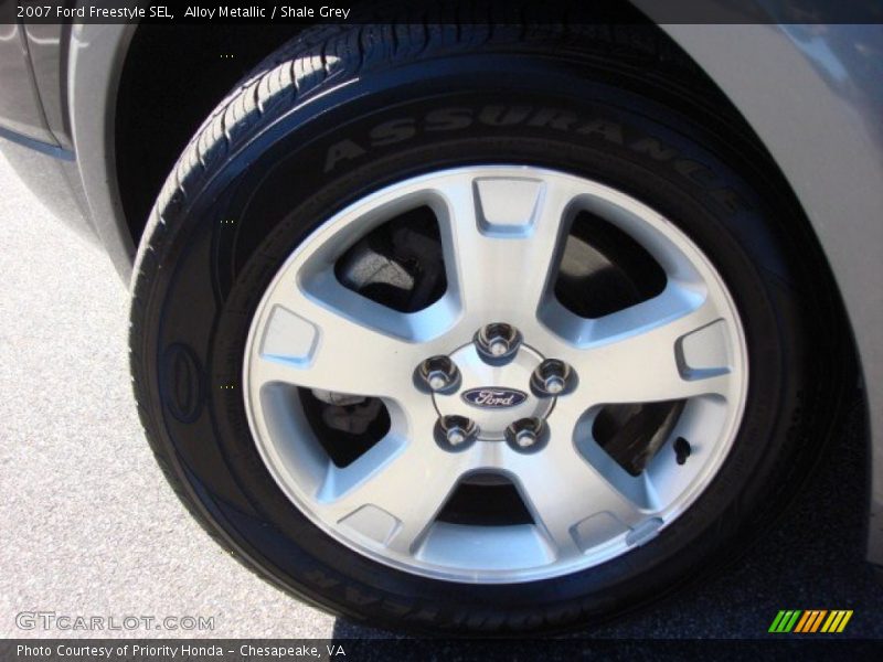 Alloy Metallic / Shale Grey 2007 Ford Freestyle SEL