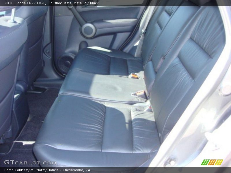 Polished Metal Metallic / Black 2010 Honda CR-V EX-L