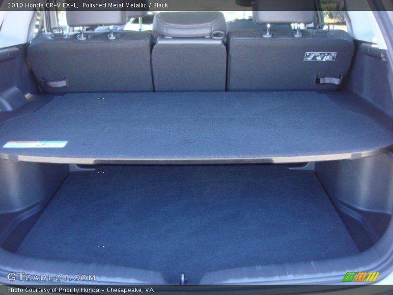 Polished Metal Metallic / Black 2010 Honda CR-V EX-L