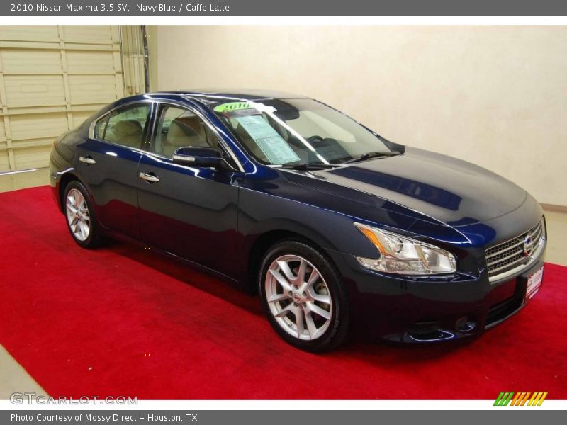 Navy Blue / Caffe Latte 2010 Nissan Maxima 3.5 SV