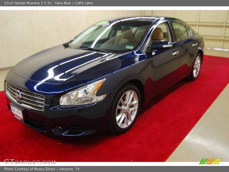 Navy Blue / Caffe Latte 2010 Nissan Maxima 3.5 SV