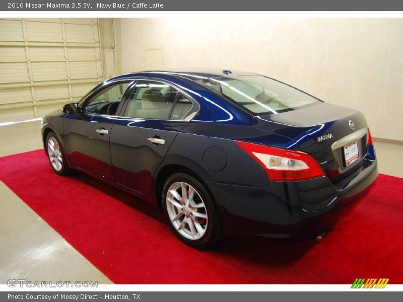 Navy Blue / Caffe Latte 2010 Nissan Maxima 3.5 SV
