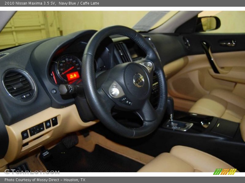 Navy Blue / Caffe Latte 2010 Nissan Maxima 3.5 SV