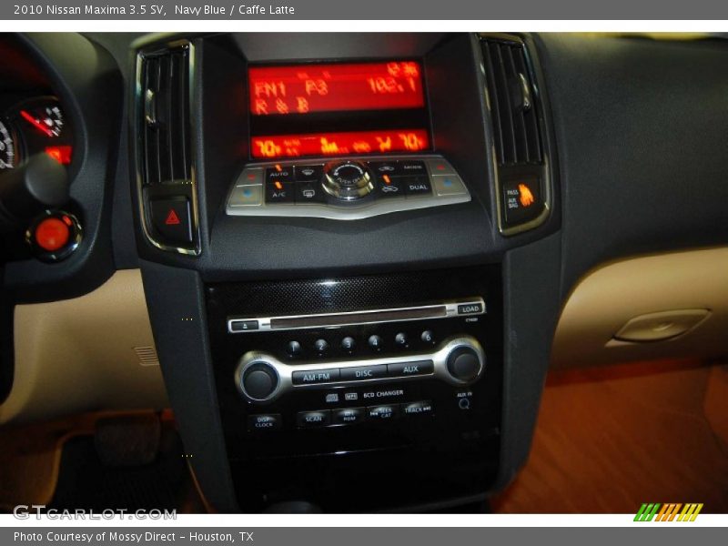 Navy Blue / Caffe Latte 2010 Nissan Maxima 3.5 SV