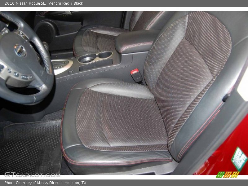Venom Red / Black 2010 Nissan Rogue SL