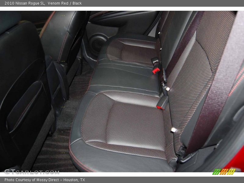 Venom Red / Black 2010 Nissan Rogue SL