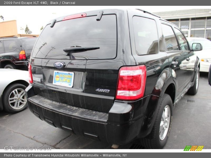 Black / Charcoal 2009 Ford Escape XLT 4WD
