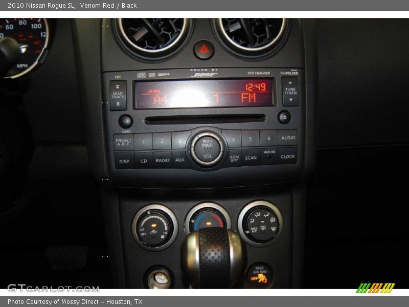 Venom Red / Black 2010 Nissan Rogue SL