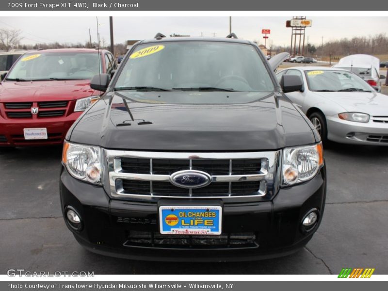 Black / Charcoal 2009 Ford Escape XLT 4WD