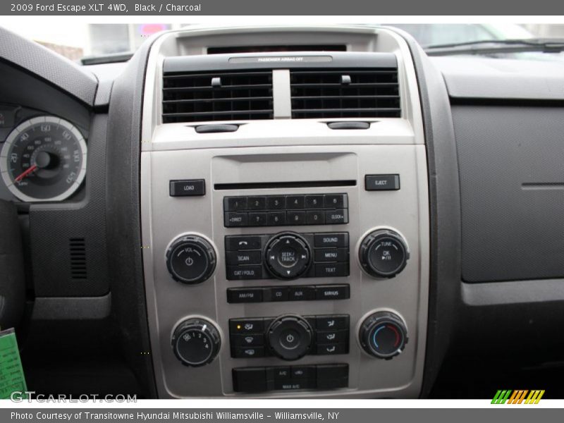 Black / Charcoal 2009 Ford Escape XLT 4WD