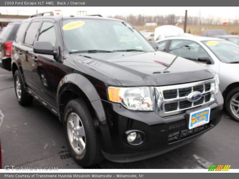 Black / Charcoal 2009 Ford Escape XLT 4WD