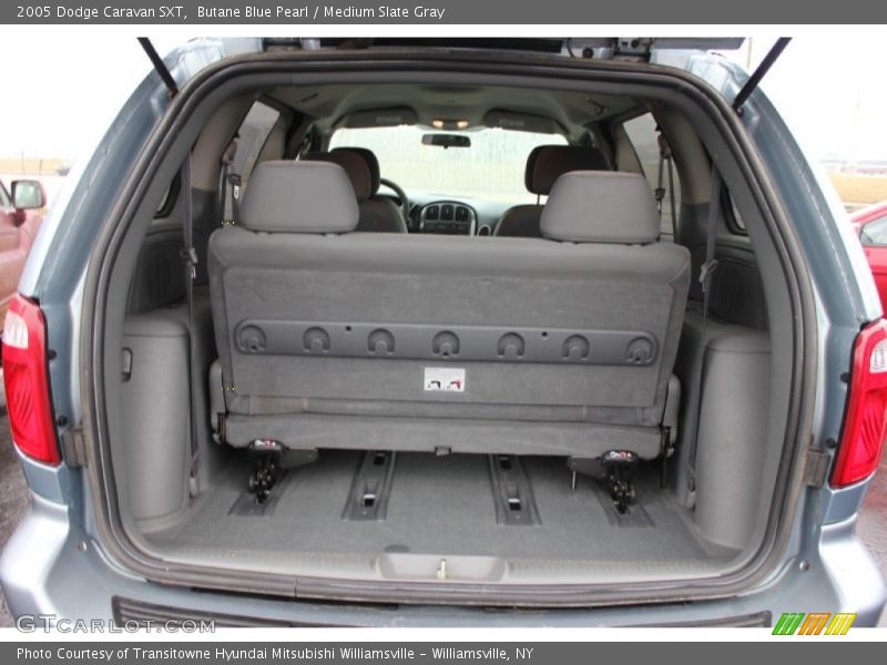 Butane Blue Pearl / Medium Slate Gray 2005 Dodge Caravan SXT