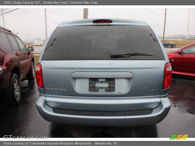 Butane Blue Pearl / Medium Slate Gray 2005 Dodge Caravan SXT