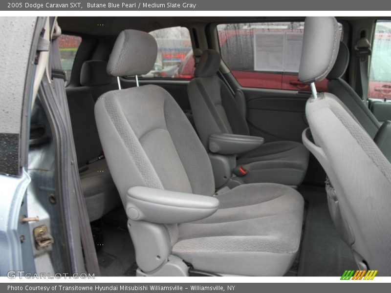 Butane Blue Pearl / Medium Slate Gray 2005 Dodge Caravan SXT