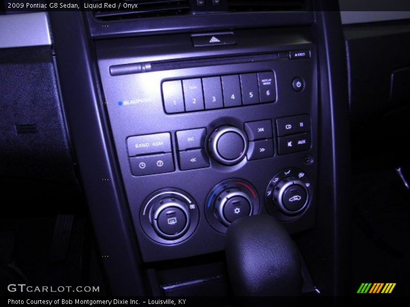 Liquid Red / Onyx 2009 Pontiac G8 Sedan