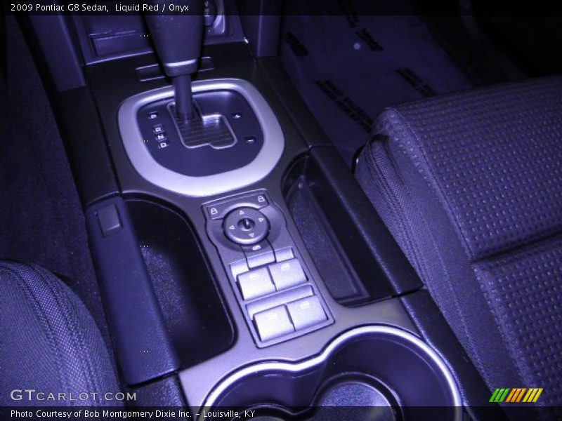 Liquid Red / Onyx 2009 Pontiac G8 Sedan