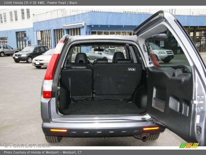 Pewter Pearl / Black 2006 Honda CR-V SE 4WD