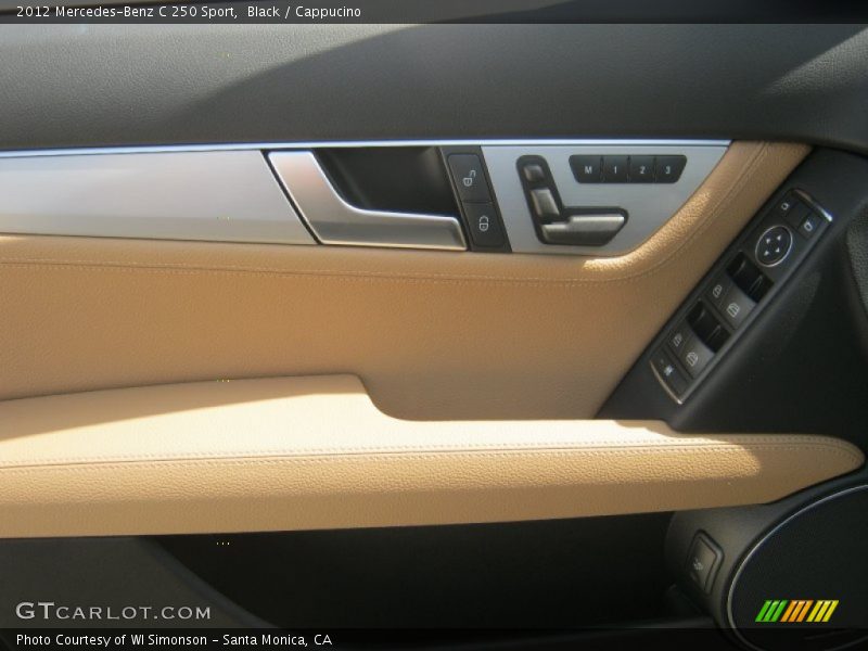 Black / Cappucino 2012 Mercedes-Benz C 250 Sport