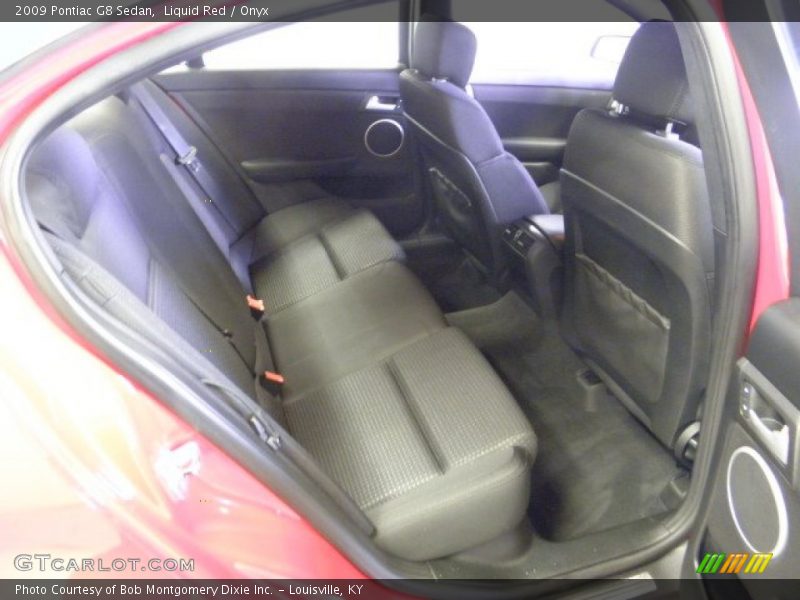 Liquid Red / Onyx 2009 Pontiac G8 Sedan