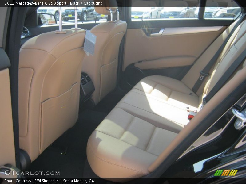 Black / Cappucino 2012 Mercedes-Benz C 250 Sport