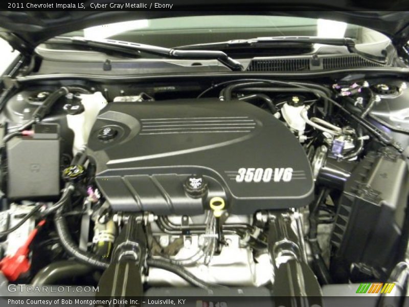 Cyber Gray Metallic / Ebony 2011 Chevrolet Impala LS