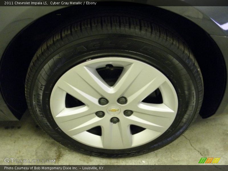 Cyber Gray Metallic / Ebony 2011 Chevrolet Impala LS