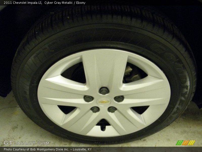 Cyber Gray Metallic / Ebony 2011 Chevrolet Impala LS