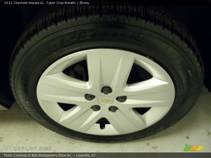 Cyber Gray Metallic / Ebony 2011 Chevrolet Impala LS