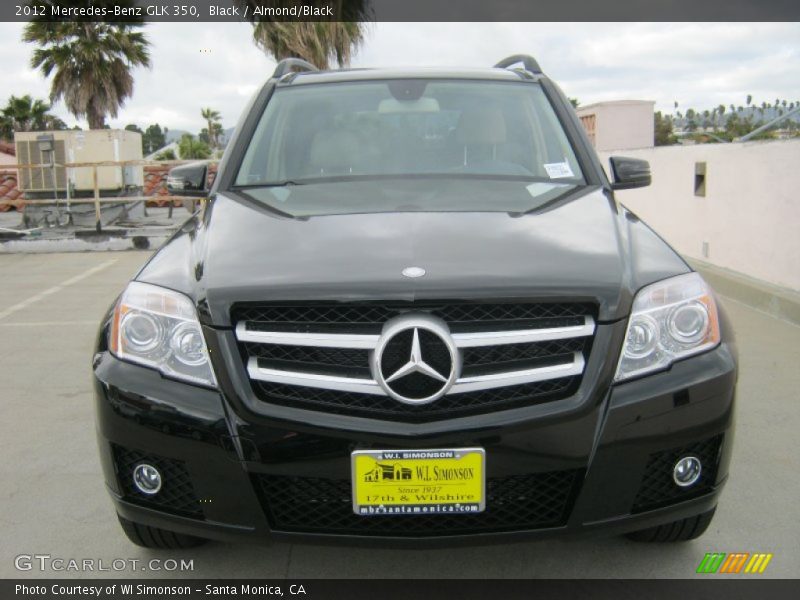 Black / Almond/Black 2012 Mercedes-Benz GLK 350