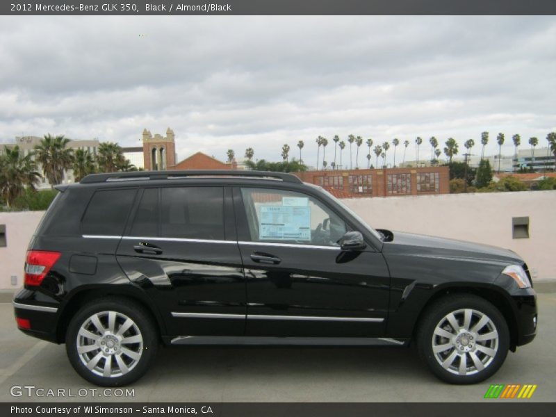 Black / Almond/Black 2012 Mercedes-Benz GLK 350