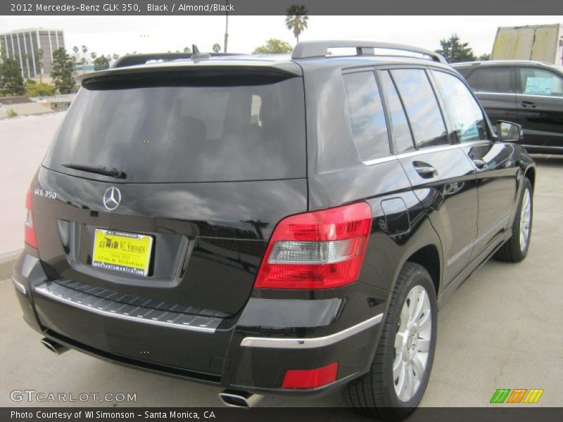 Black / Almond/Black 2012 Mercedes-Benz GLK 350