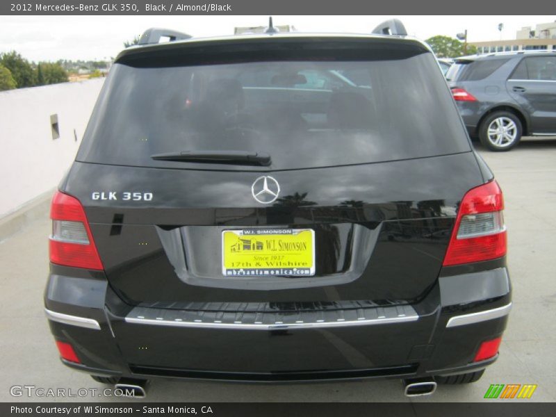 Black / Almond/Black 2012 Mercedes-Benz GLK 350