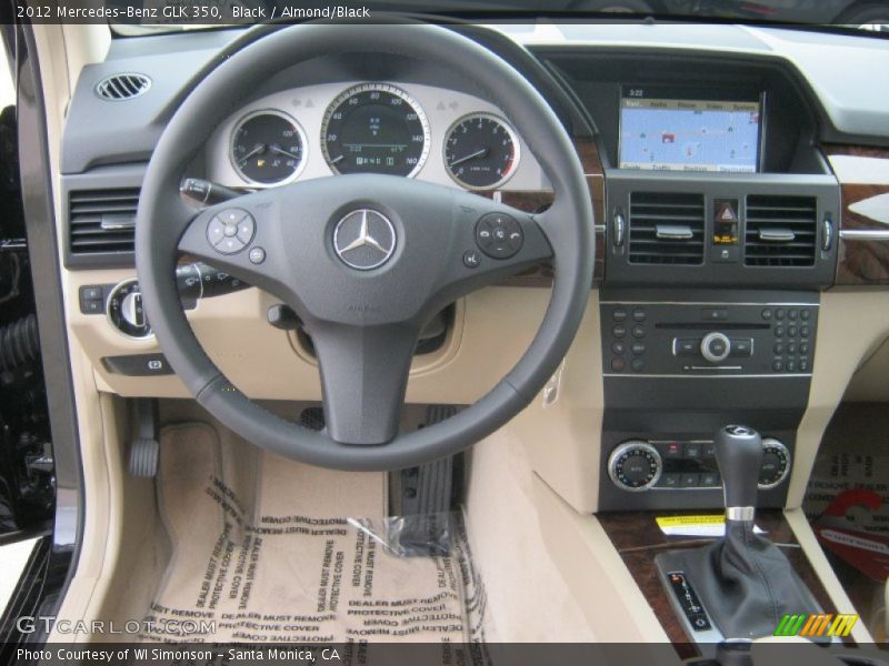 Black / Almond/Black 2012 Mercedes-Benz GLK 350