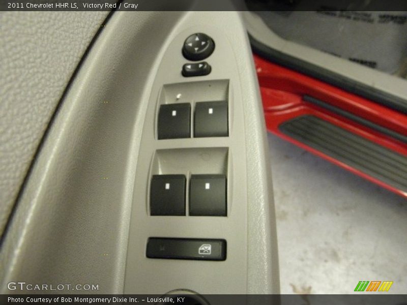 Victory Red / Gray 2011 Chevrolet HHR LS