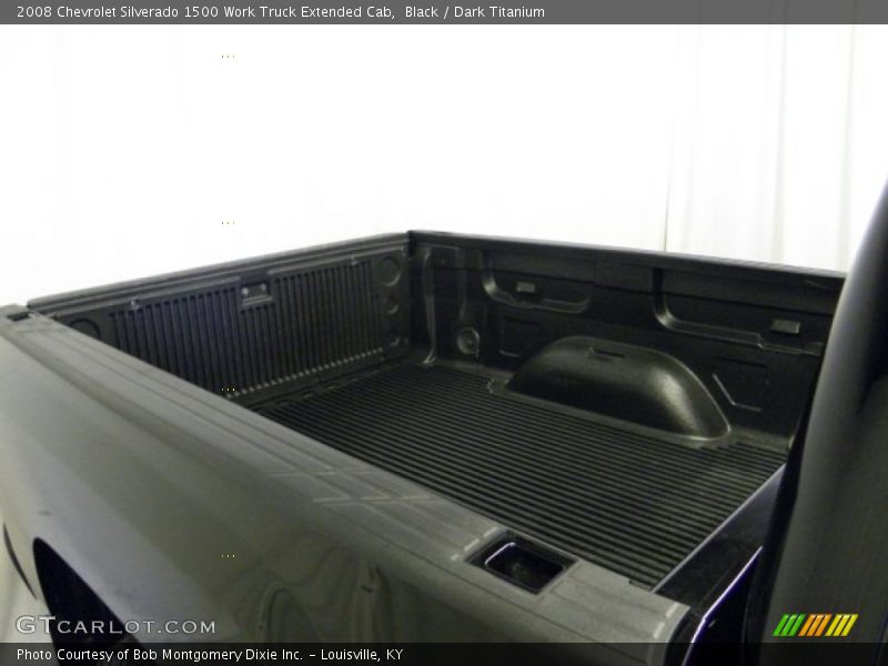 Black / Dark Titanium 2008 Chevrolet Silverado 1500 Work Truck Extended Cab