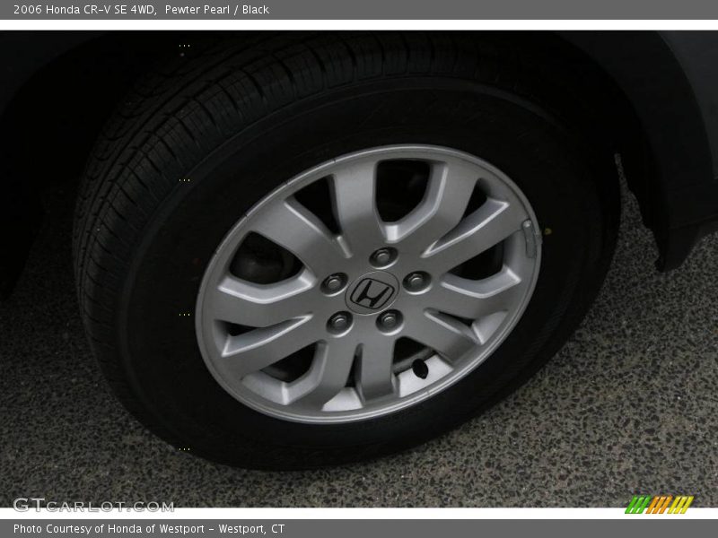 Pewter Pearl / Black 2006 Honda CR-V SE 4WD