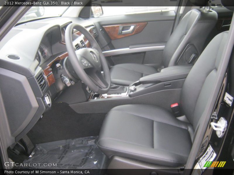 Black / Black 2012 Mercedes-Benz GLK 350