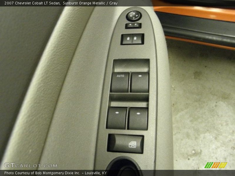 Sunburst Orange Metallic / Gray 2007 Chevrolet Cobalt LT Sedan