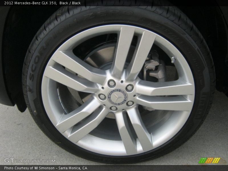 Black / Black 2012 Mercedes-Benz GLK 350