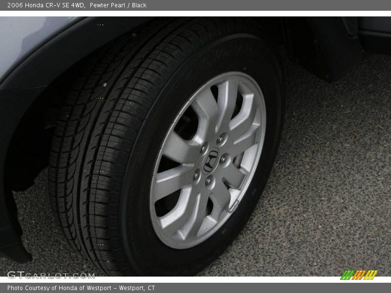 Pewter Pearl / Black 2006 Honda CR-V SE 4WD