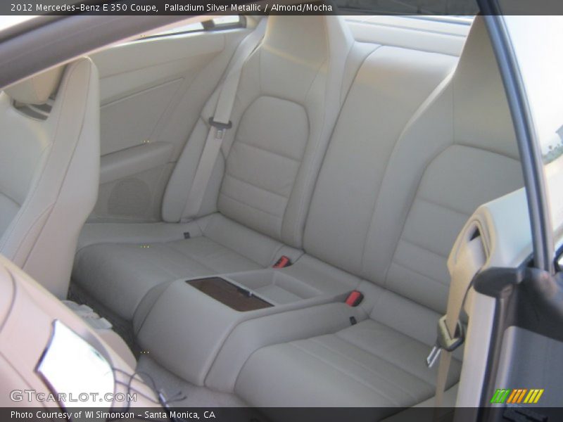 Palladium Silver Metallic / Almond/Mocha 2012 Mercedes-Benz E 350 Coupe