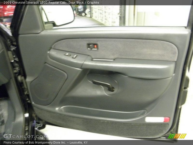 Onyx Black / Graphite 2001 Chevrolet Silverado 1500 Regular Cab
